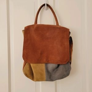 Free People Leather Convertable Backpack